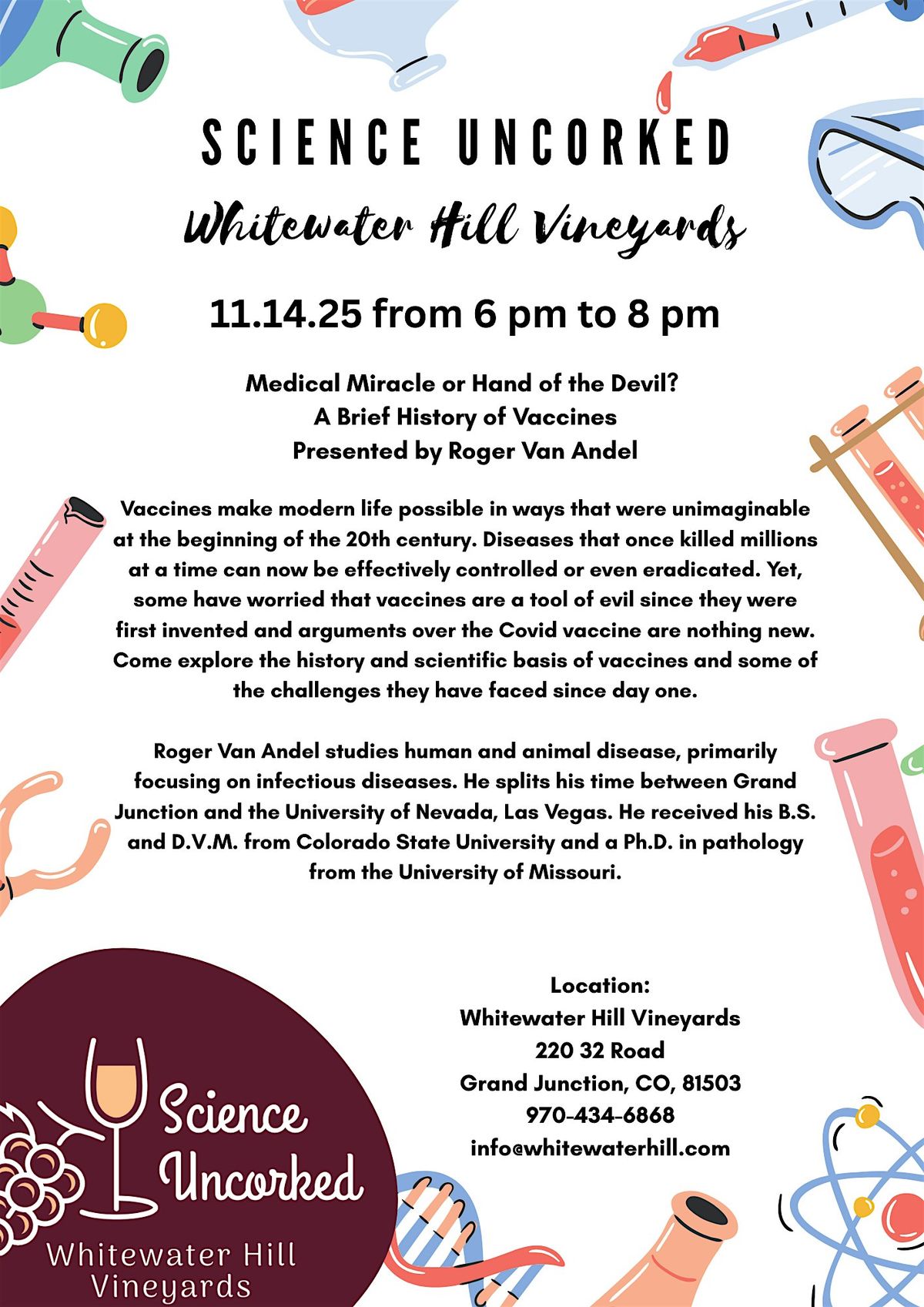 Science Uncorked: Medical Miracle or Hand of the Devil? by Roger Van Andel