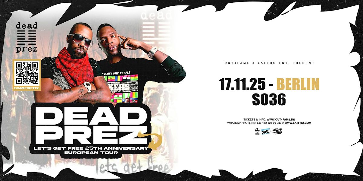 Dead Prez  Live in Berlin - SO36