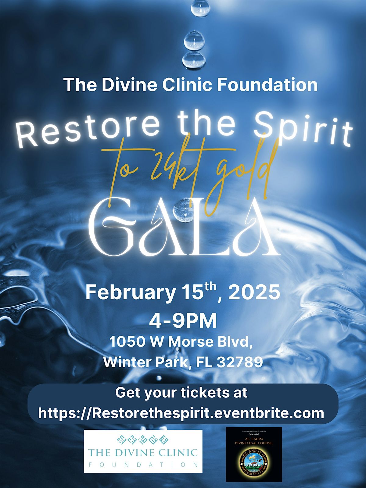 The Divine Clinic Foundation - Restore the Spirit to 24kt Gold