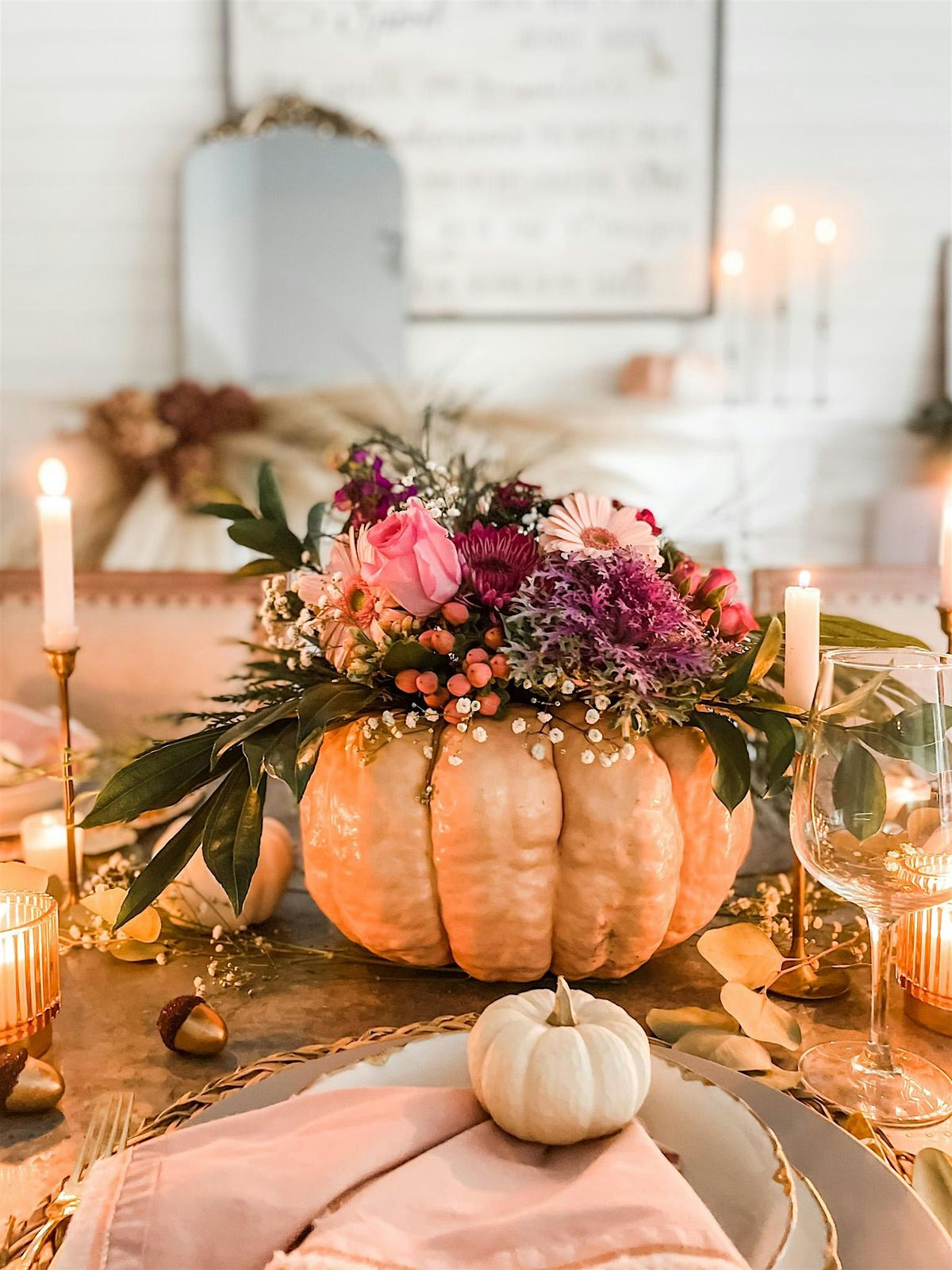 Fall in Full Bloom: Floral & Wine Experience
