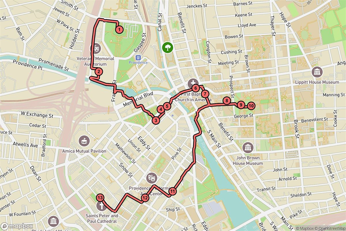 Providence Audio Tour: Capitol Domes, Campus Greens & Creative Dreams