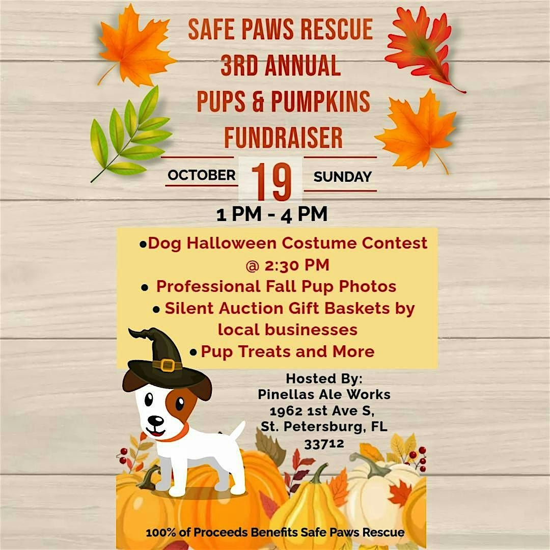 3rd Annual Pups & p