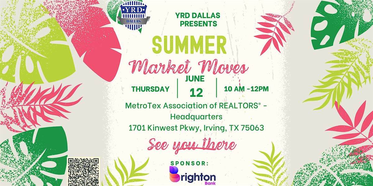 Coffee & Connections: Summer Market Moves