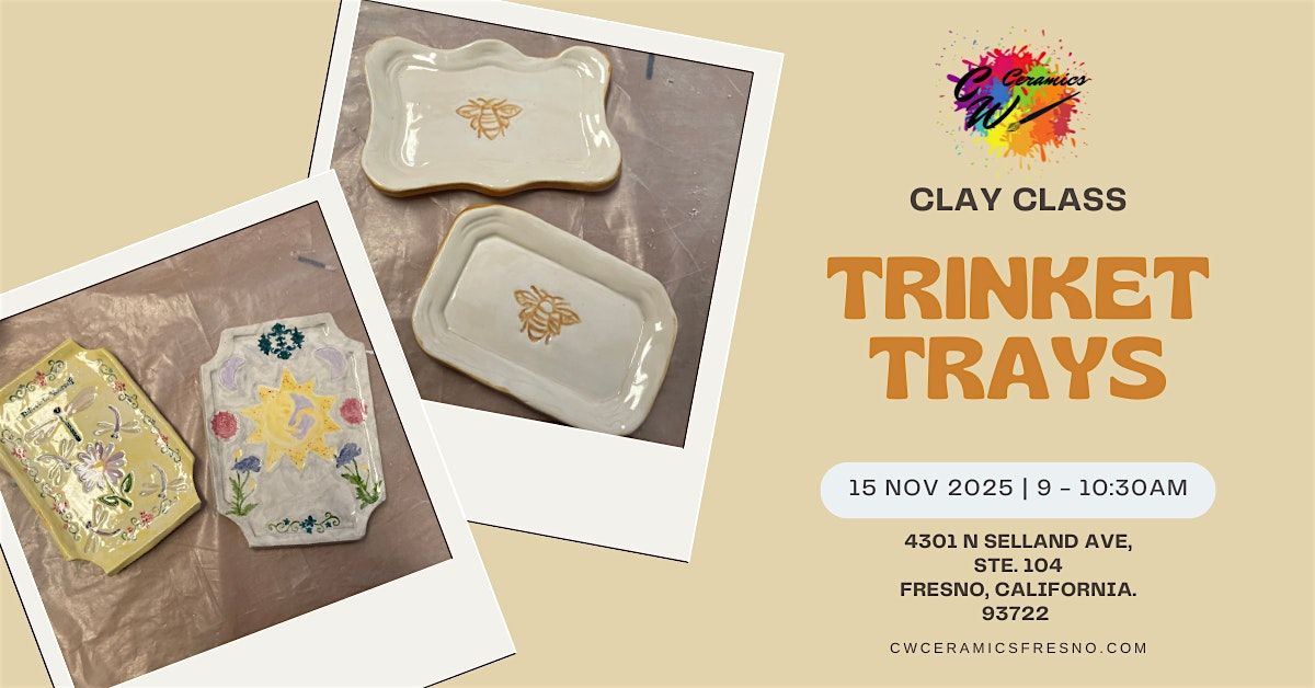 Clay Class: Trinket Trays