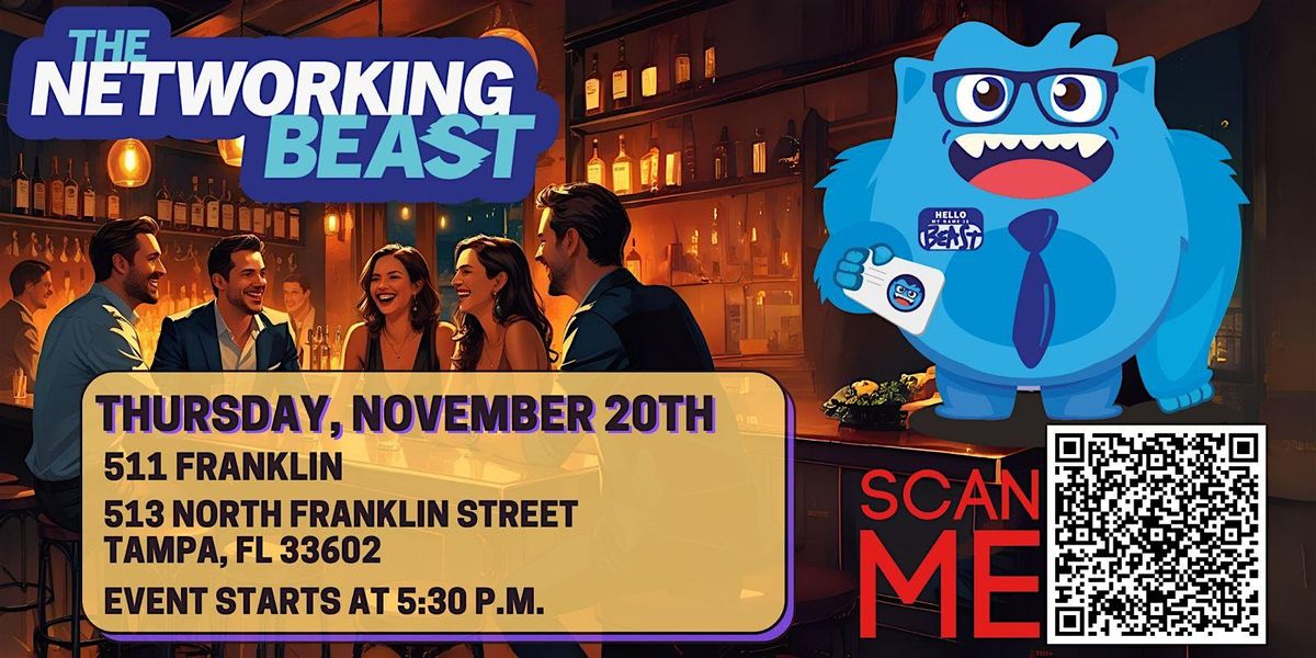 Networking Event & Business Card Exchange by The Networking Beast (TAMPA)
