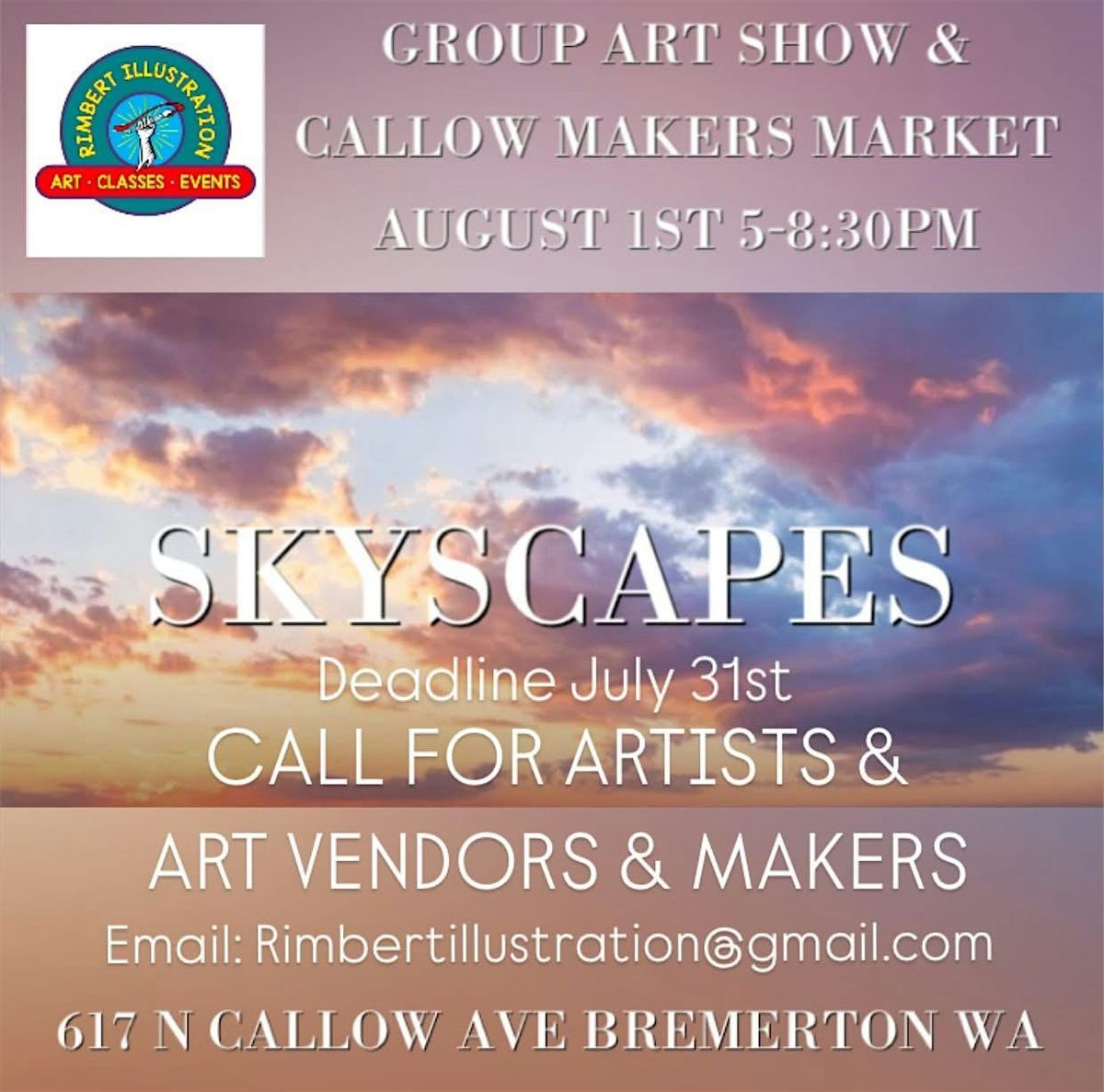 Skyscapes Art Show & Callow Makers Market