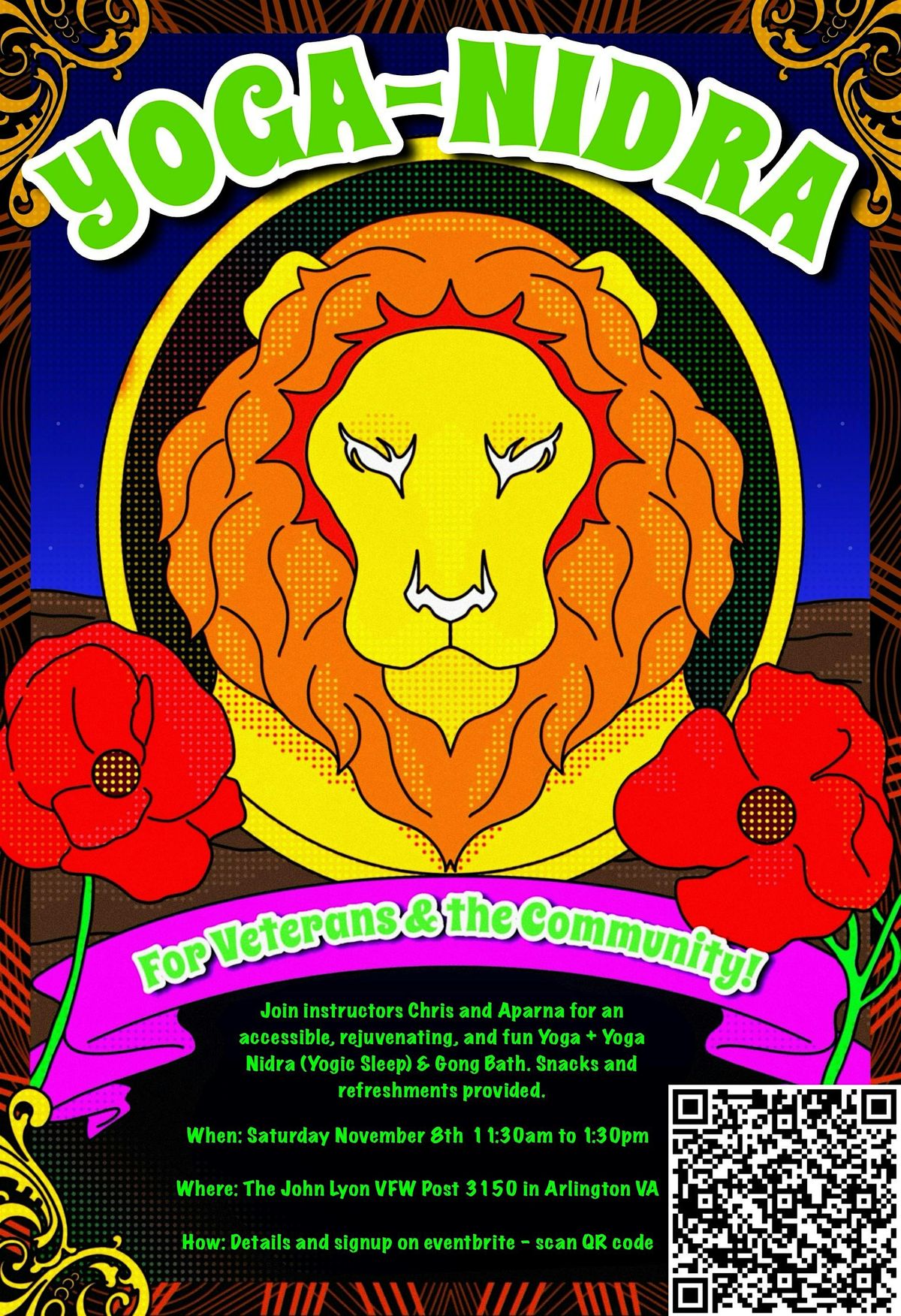 Yoga & Gong Bath Event \u2013 Presented by Yoga Legion at John Lyon VFW Post 315