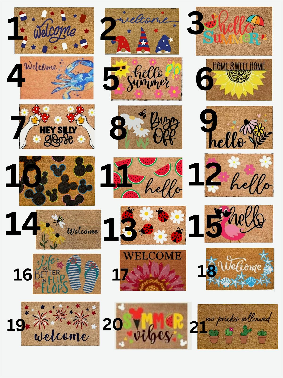 June Doormat Paint Day & Milkshakes