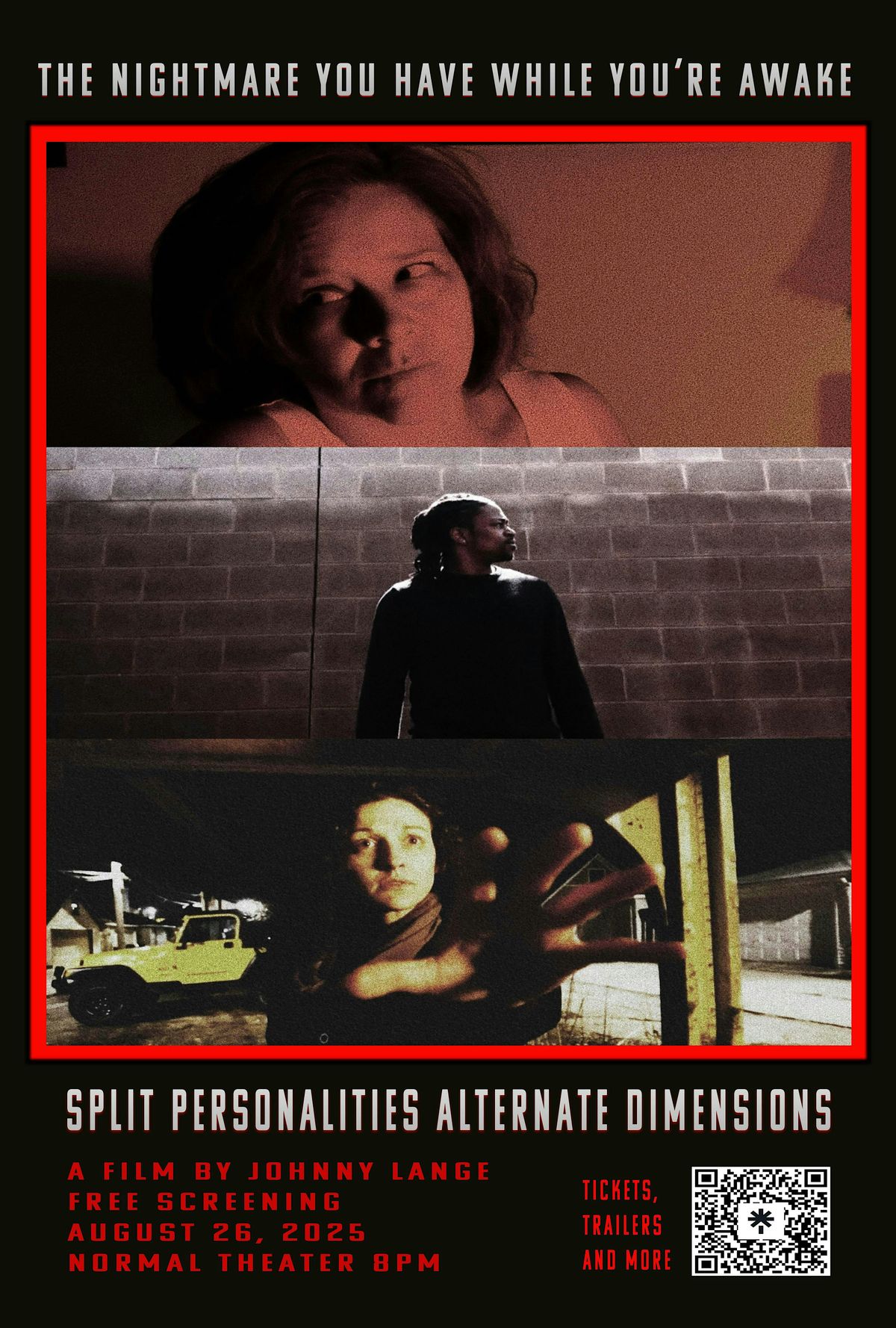Split Personalities Alternate Dimensions at the Normal Theater FREE!