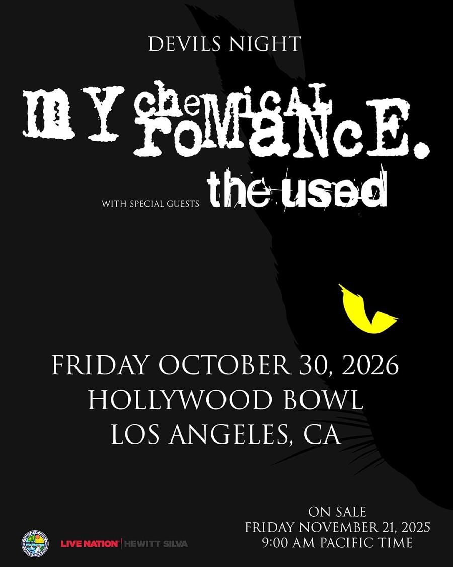 Welcome To Rockville: My Chemical Romance - Sunday (Time: TBD)