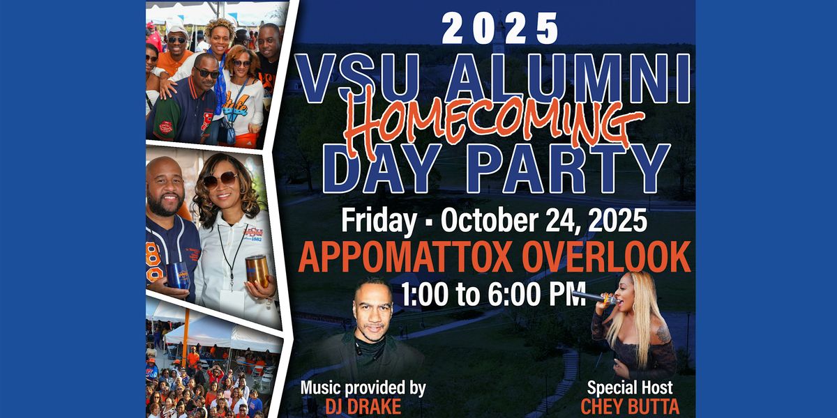 2025 VSU (Virginia State University) Homecoming Alumni Day Party