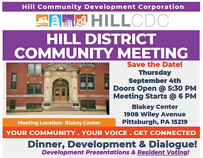 Hill District Community Meeting