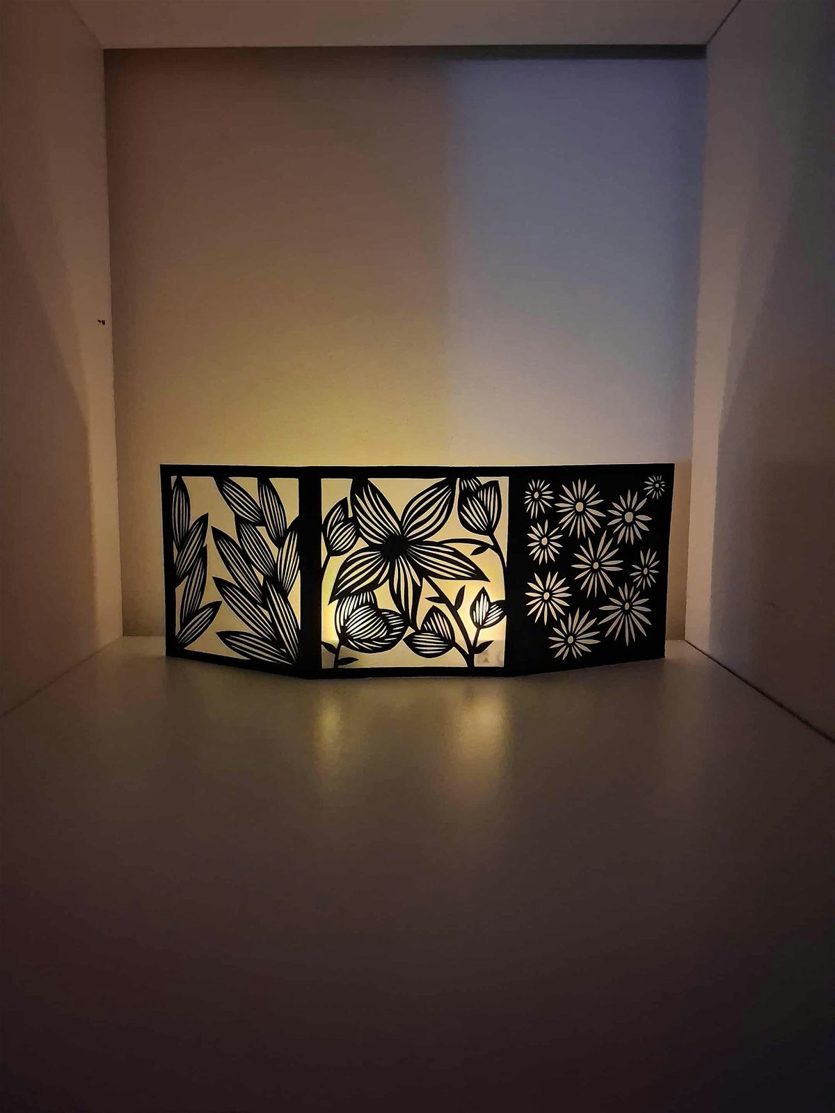 Winter Papercut  Lantern Workshop