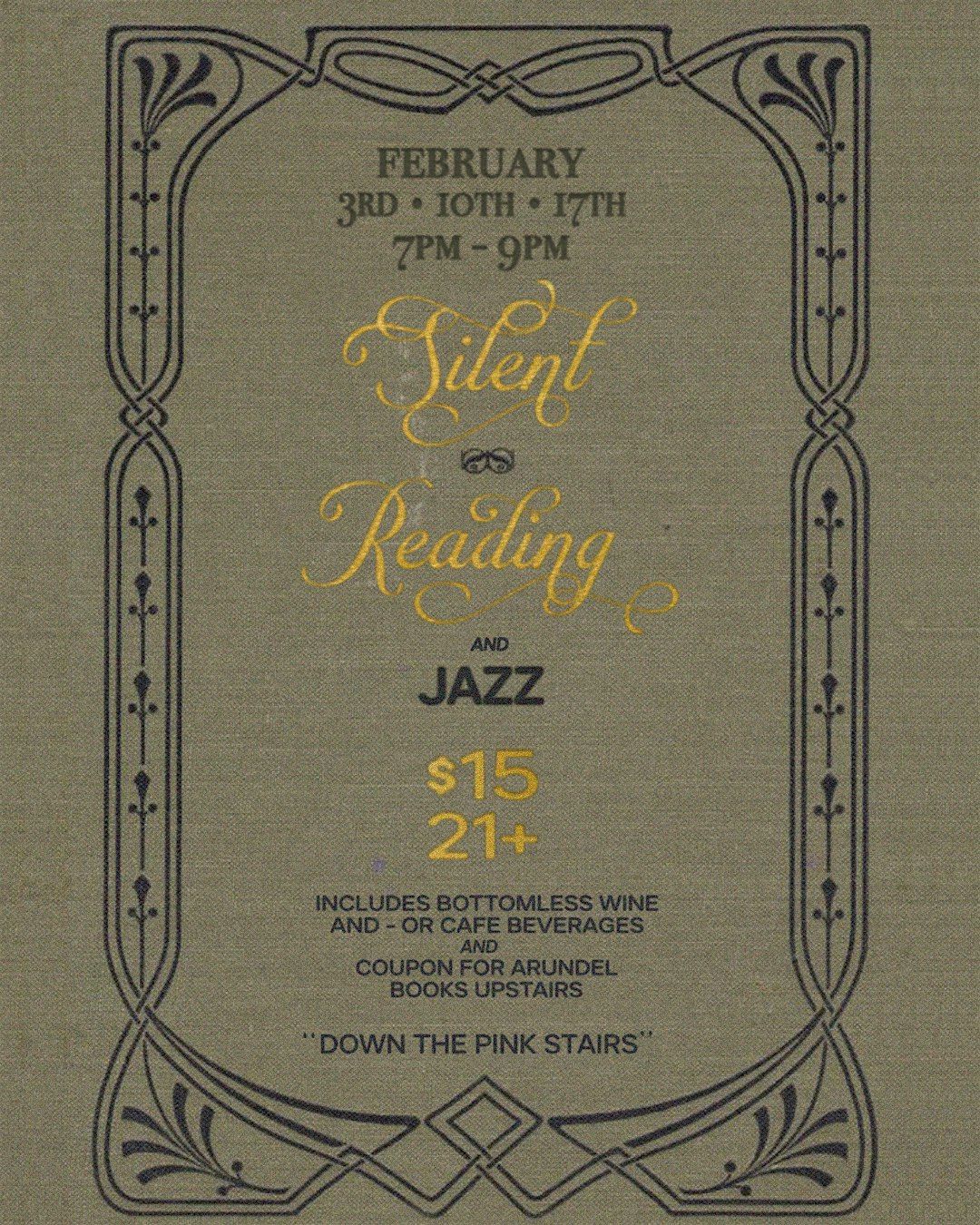 SILENT READING & JAZZ: wine bar & coffee