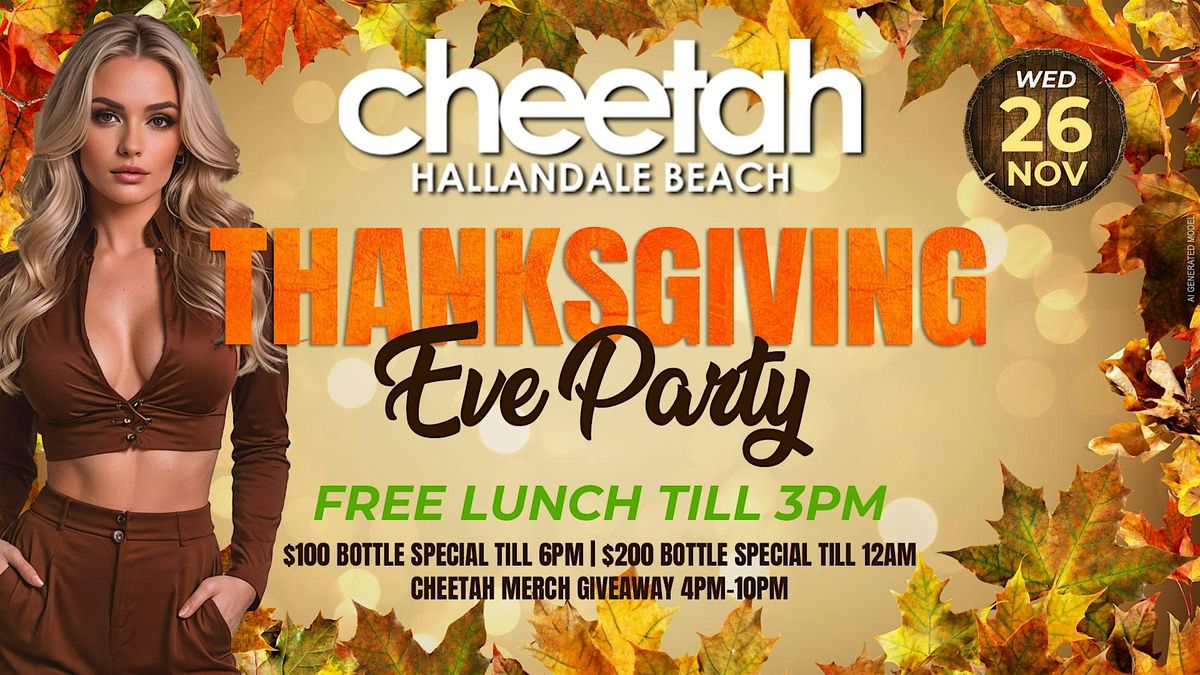 Thanksgiving Eve Celebration