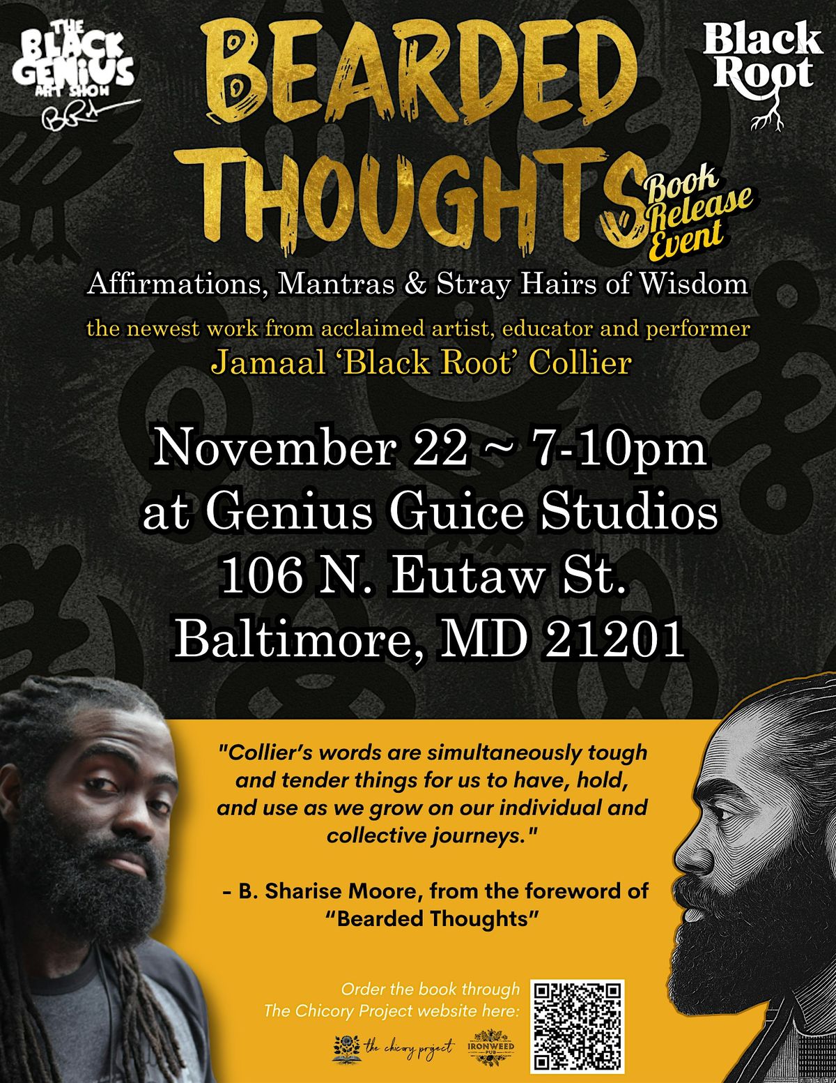 Bearded Thoughts - Book Release Experience!