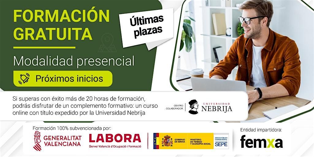 VALENCIA - Curso GRATUITO: t\u00e9cnicas de b\u00fasqueda de empleo