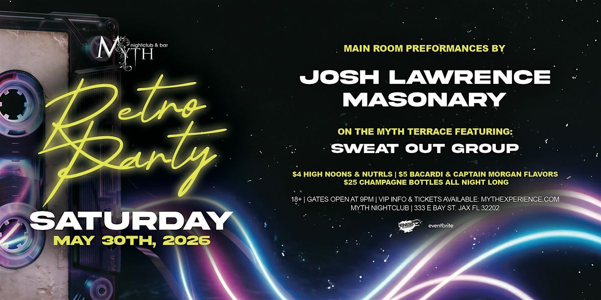 Saturday Night at Myth Nightclub - Retro Party | 05.30.26