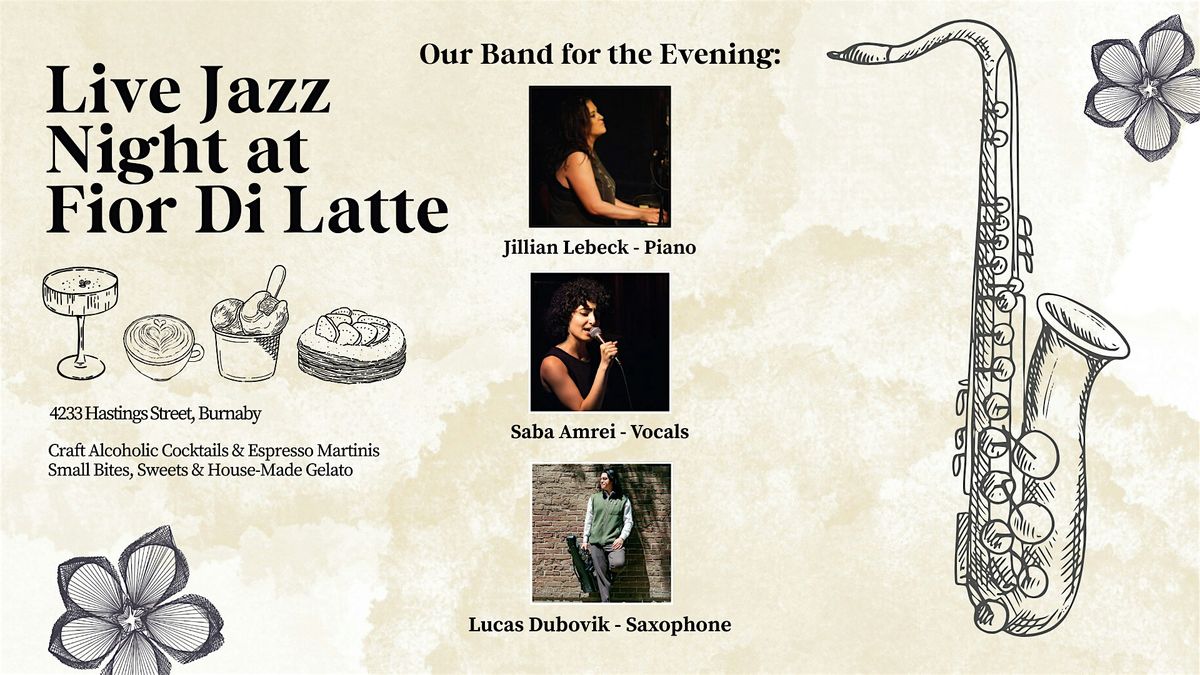 Live Jazz Night at Fior Di Latte Cafe