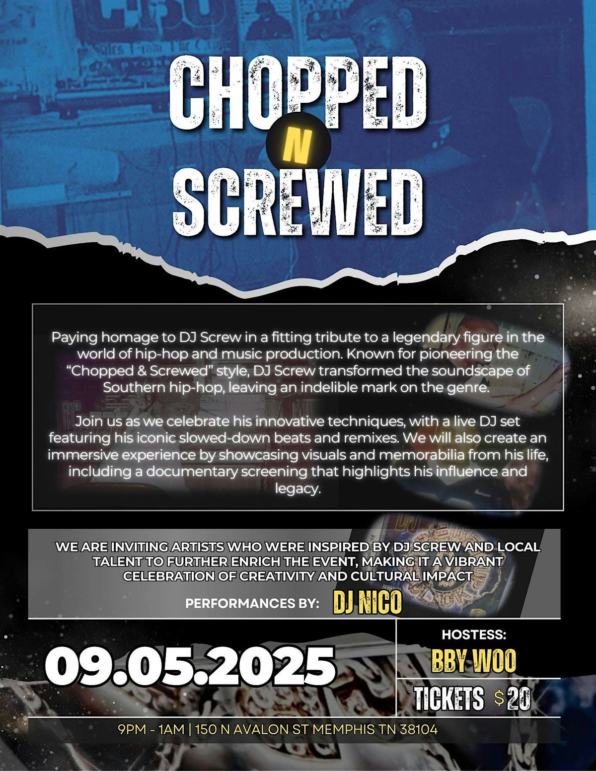 Chopped N Screwed: An Homage to DJ Screw