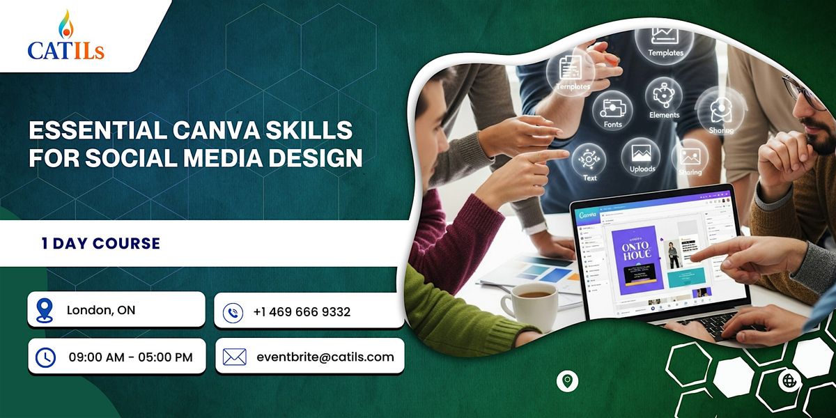 Essential Canva Skills for Social Media Design \u2013 1 Day Course in London