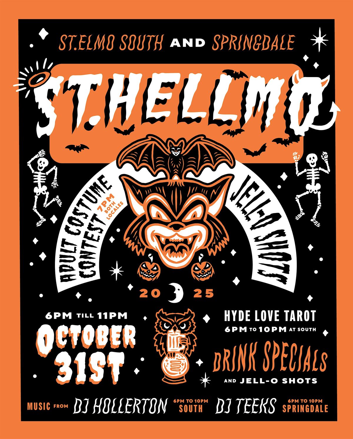 St. HELLmo at St. Elmo Springale and South