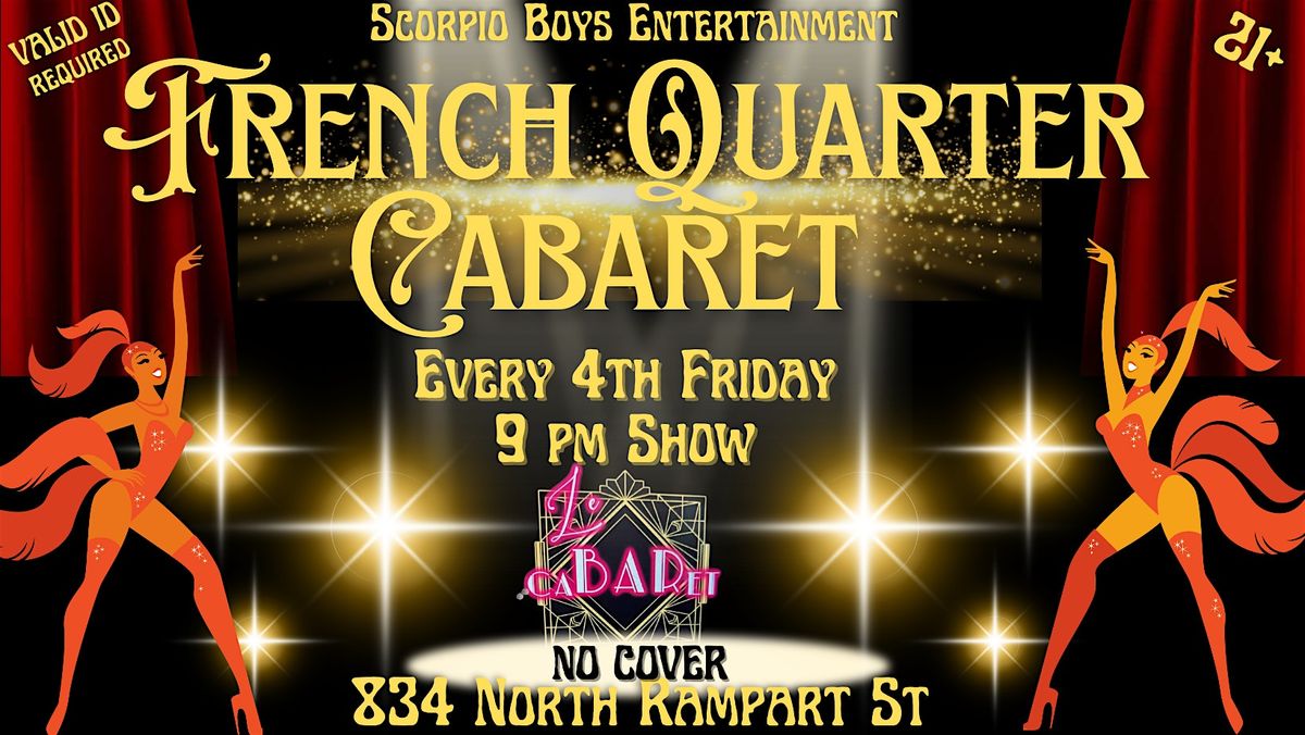 French Quarter Cabaret December 26th - A Variety Burlesque Experience