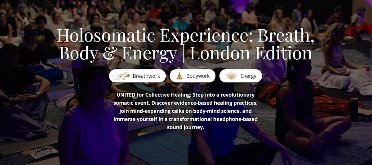 Holosomatic Experience: Breath, Body & Energy | Brighton Edition, Sept.2025