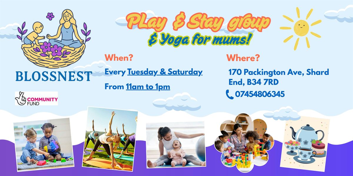 Fun playtime for little ones and a relaxing morning for parents