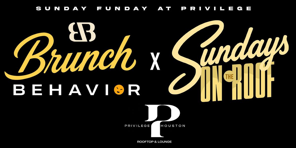 Sunday Funday @ Privilege Rooftop & Lounge