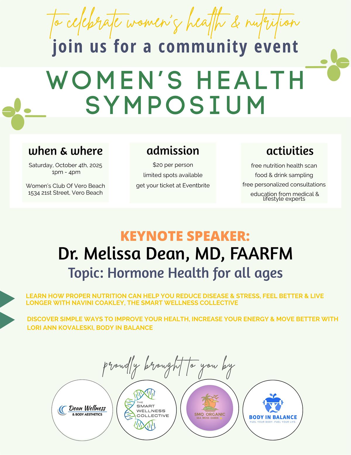 WOMEN'S HEALTH SYMPOSIUM