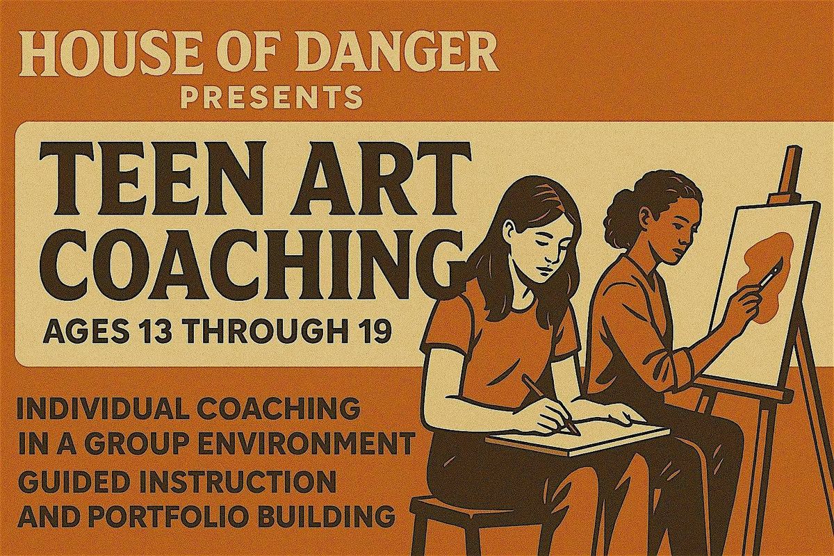 Teen Art Coaching - ages 13 - 19 portfolio building