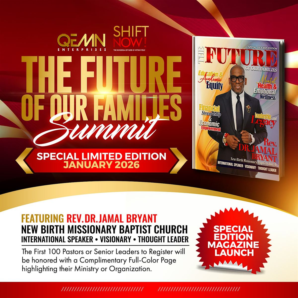 The Future of Our Families Magazine \u2013 Winter 2026 Edition