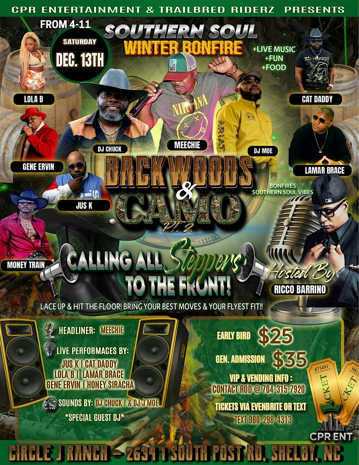 Southern Soul Winter Bonfire: Backwoods & Camo Pt. 2