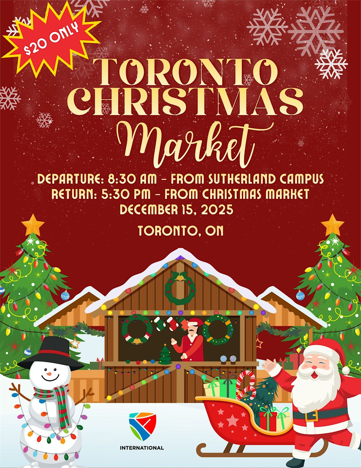 Trip to The Toronto Christmas Market