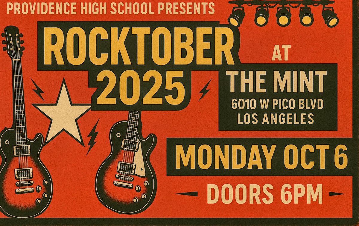 Providence High School Presents: Rocktober 2025