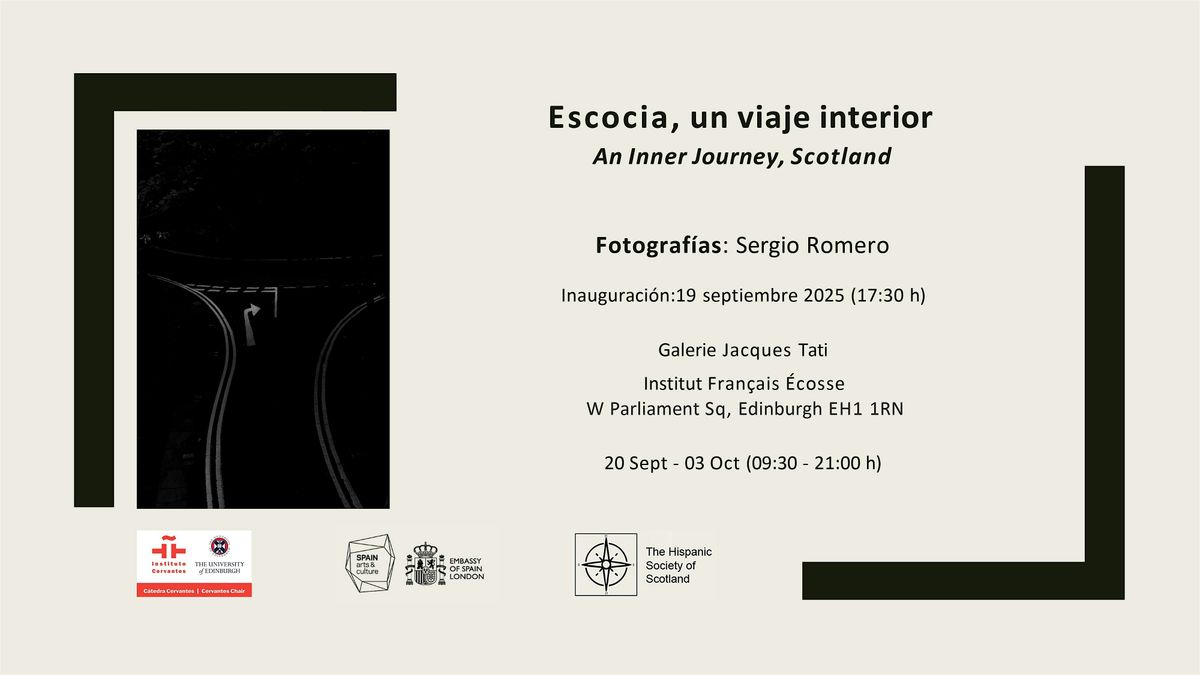 Photography exhibition "Escocia, un viaje interior" by Sergio Romero.