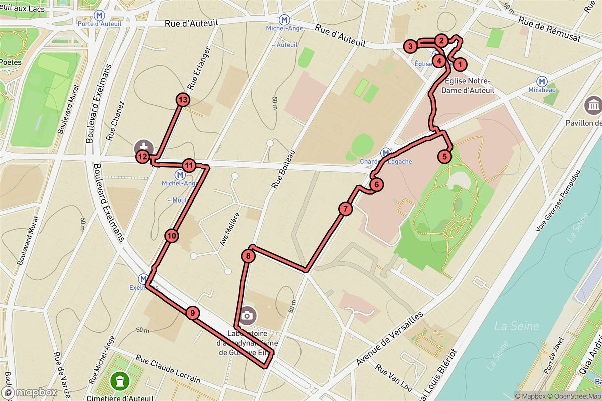 Paris Audio Tour: Hidden Sanctuaries and Streets of Auteuil