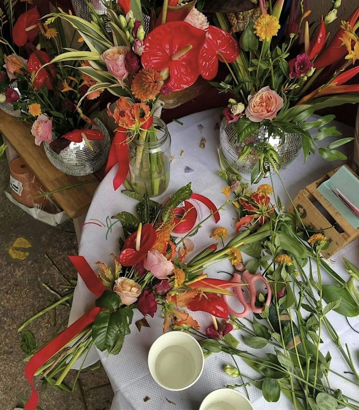 Stockport Vase Painting & Dried Flower Arranging