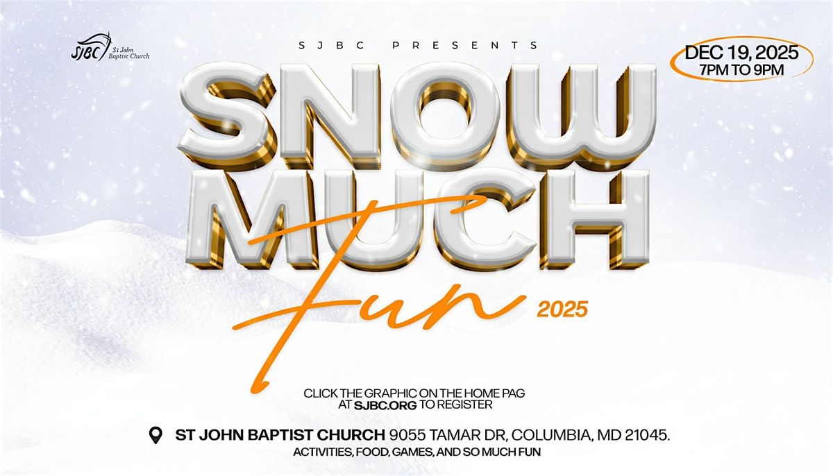 Snow Much Fun 2025: Youth Christmas Party