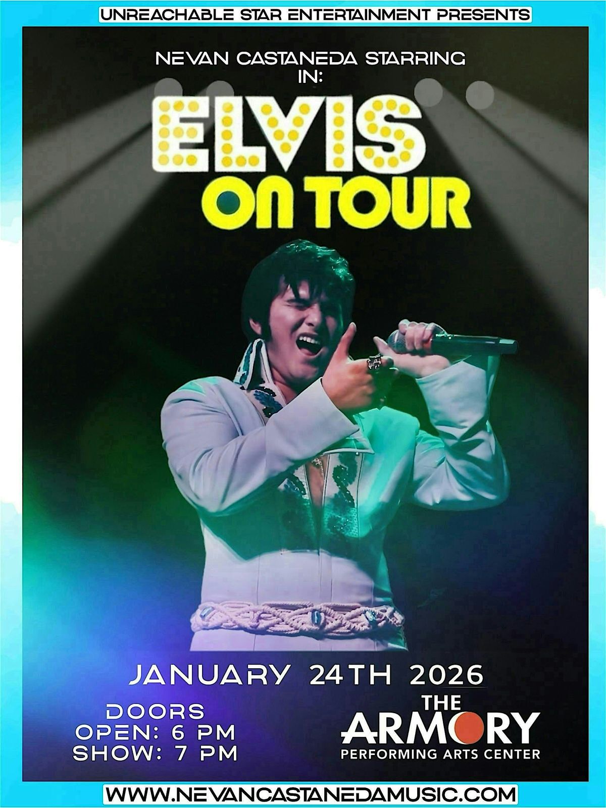 Elvis on Tour Concert: Featuring Nevan Casta\u00f1eda