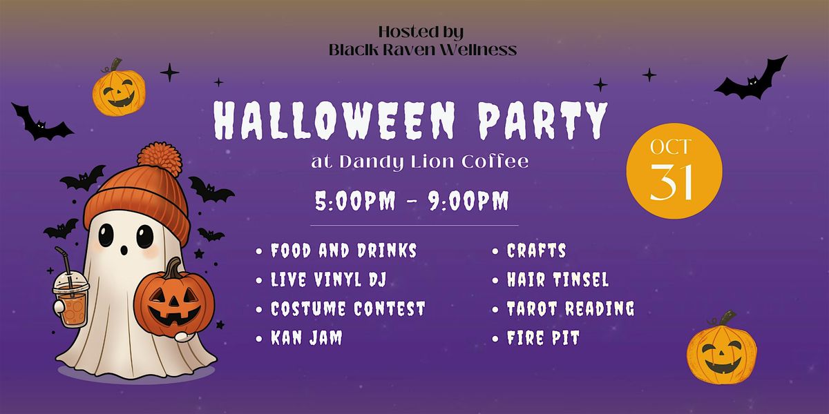 Halloween Party @ Dandy Lion Coffee
