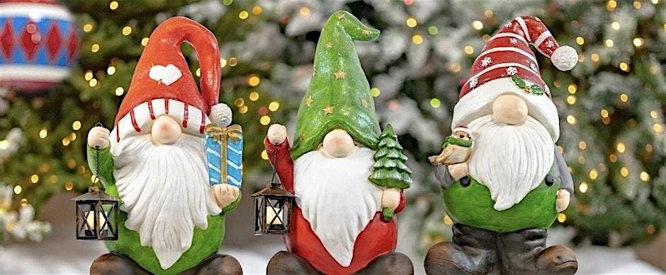 I\u2019ll be \u201cGnome\u201d for Christmas Pottery Class