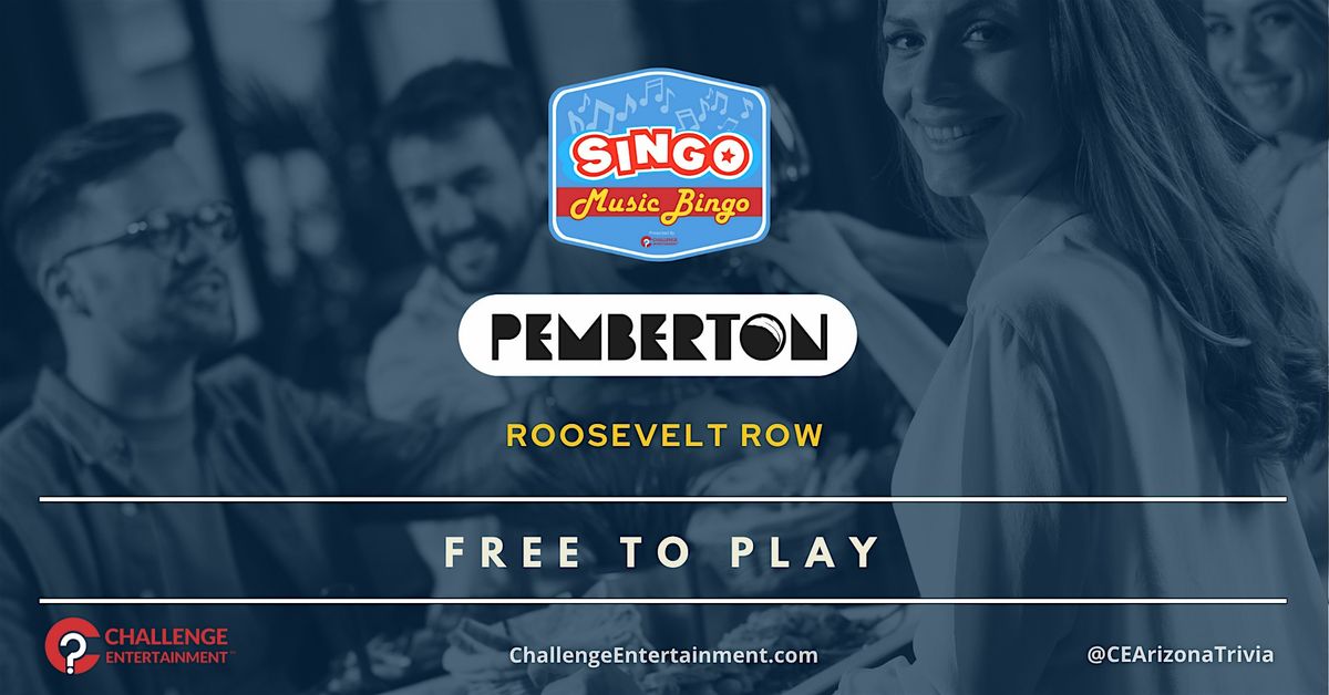 Weekly SINGO Bingo Nights at The Pemberton