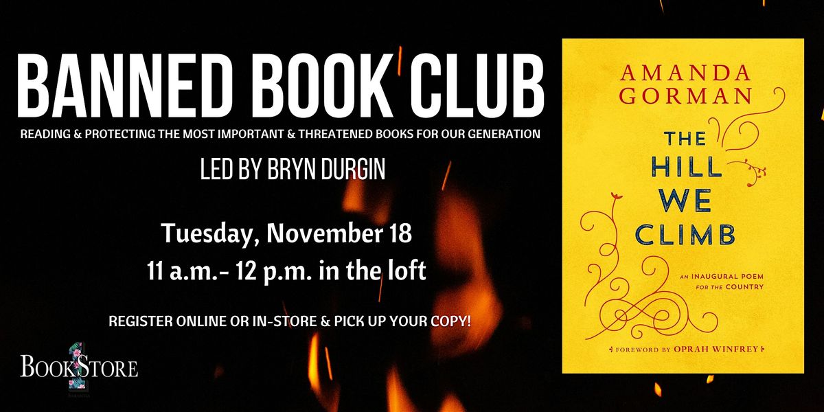 The Banned Book Club "The Hill We Climb" by Amanda Gorman