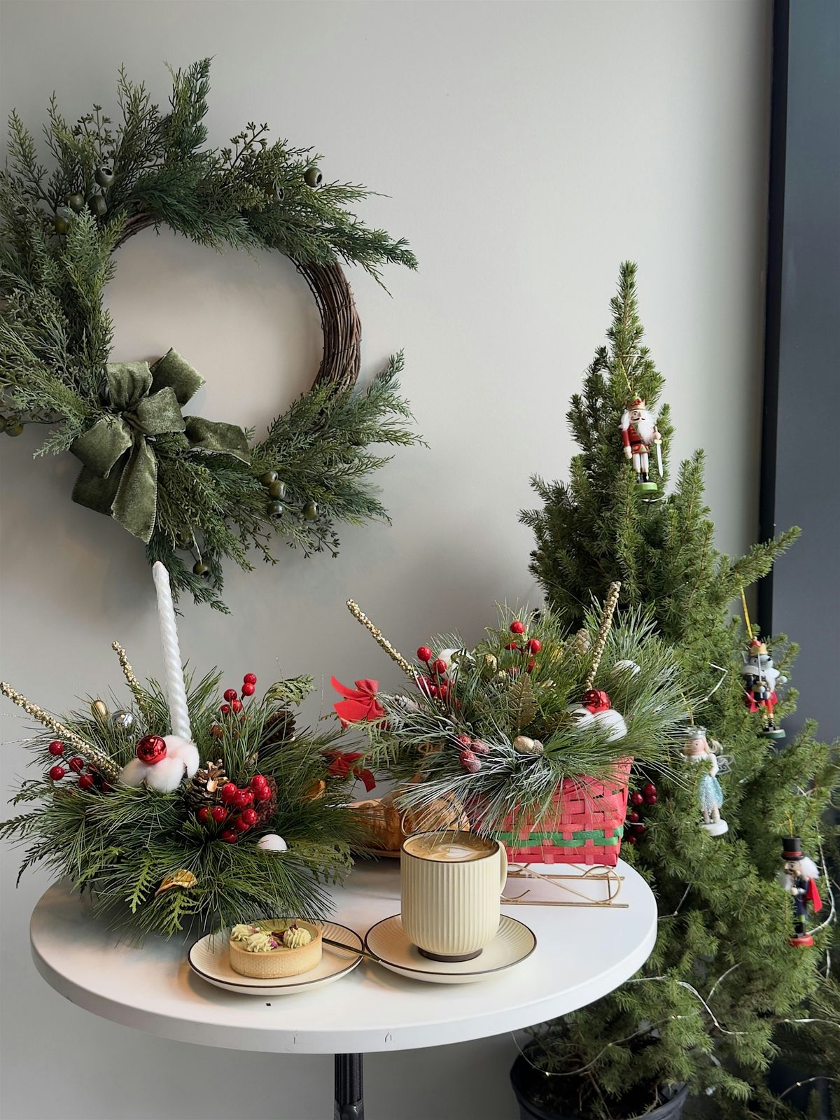 Christmas Wreath & Centerpiece Workshop