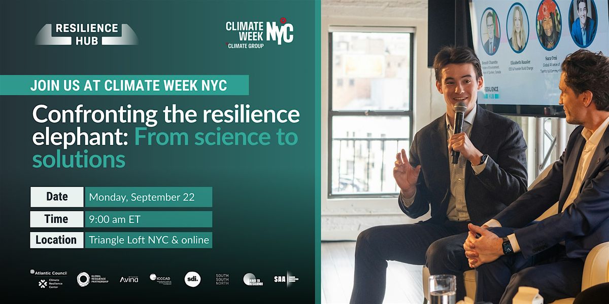 Confronting the Resilience Elephant: From Science to Solutions