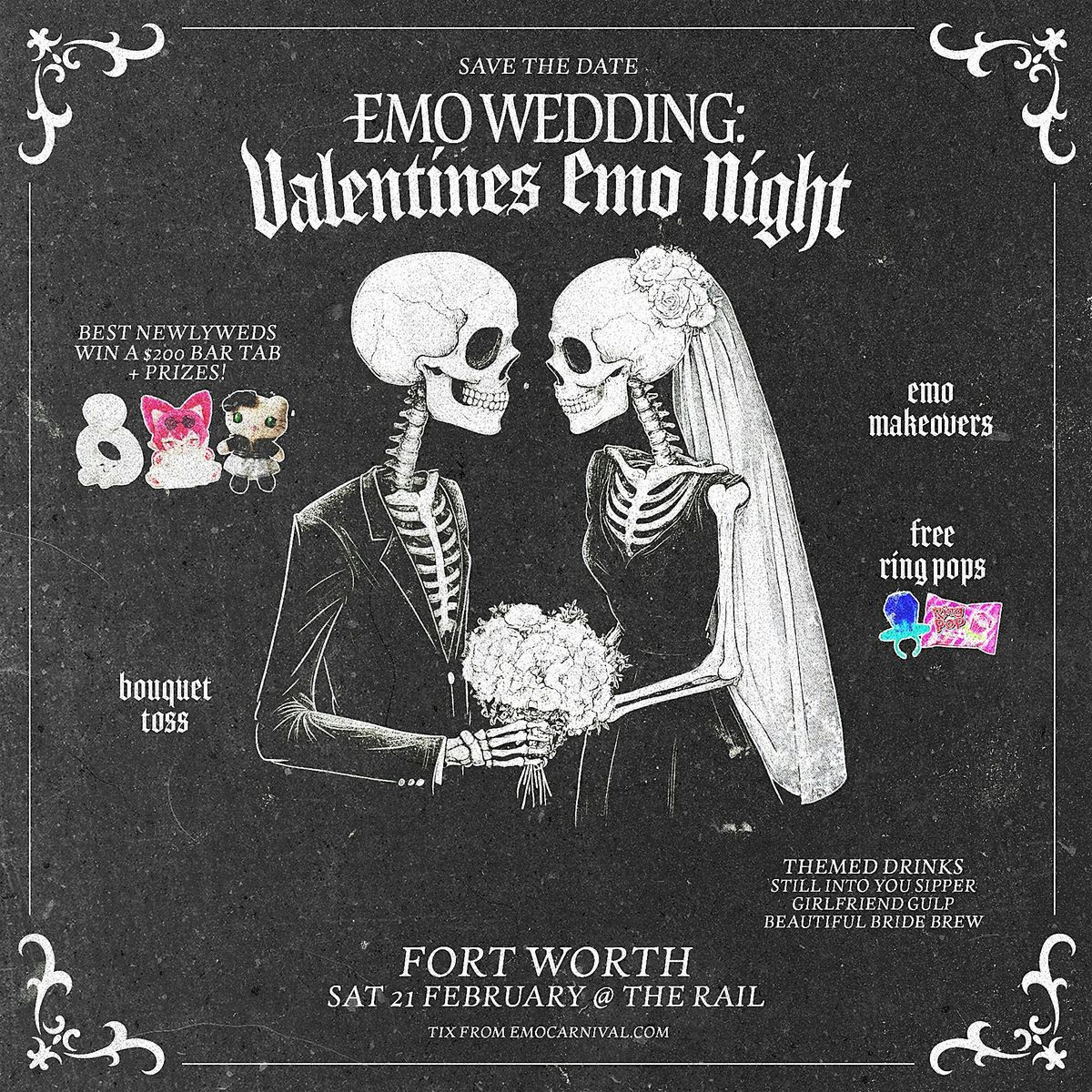 EMO WEDDING VALENTINES EMO NIGHT MONTREAL @ Turbo Haus