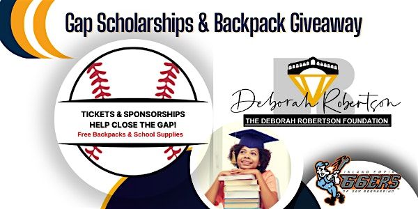 Closing the Gap: Scholarship Fundraiser & Backpack Giveaway