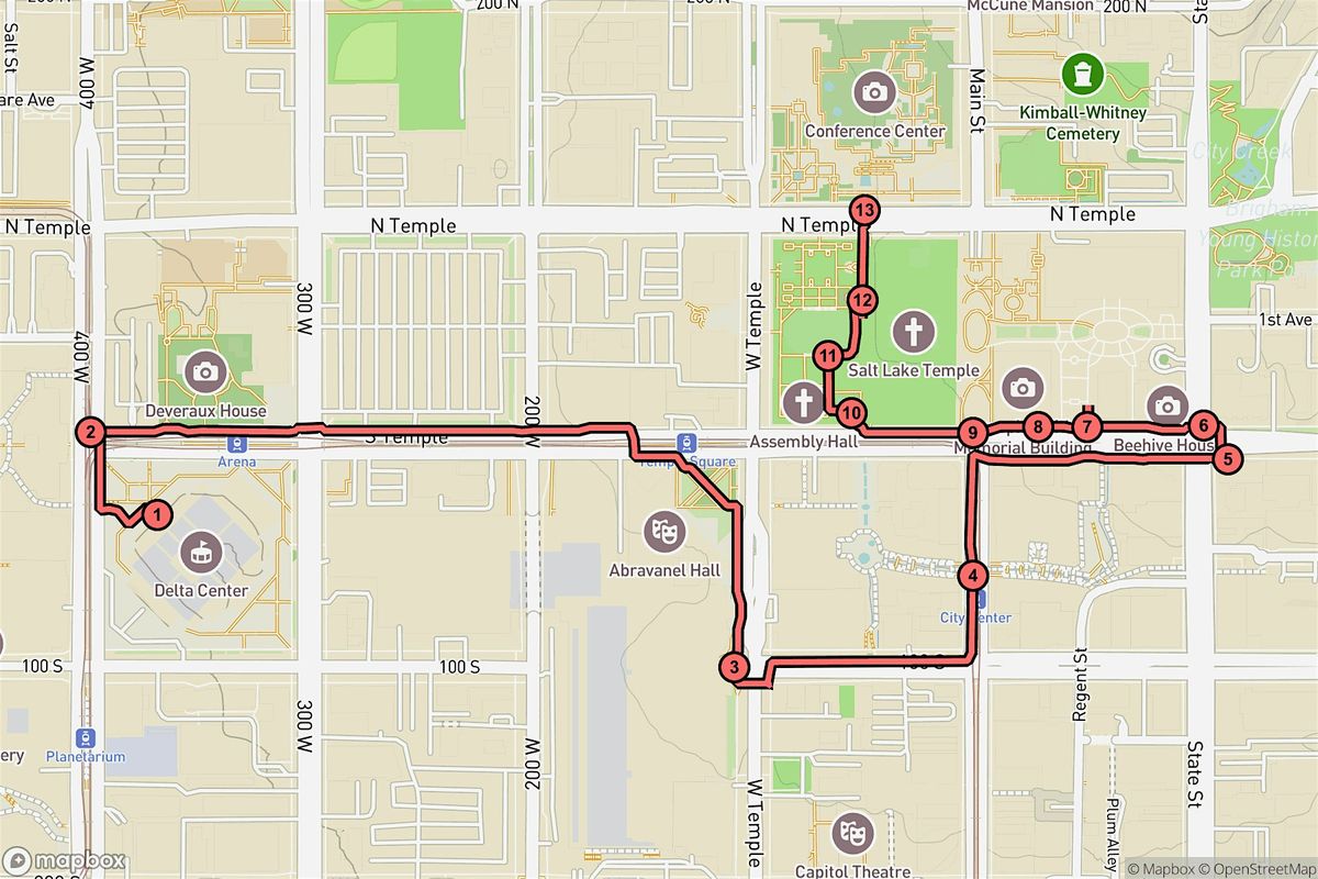 Salt Lake City Audio Tour: Storied Streets & Temple Town Treasures